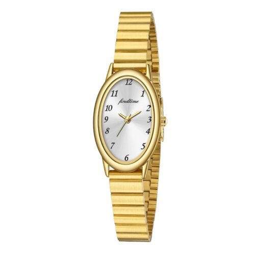 Findtime Ladies Watches Gold Watches for Women with Adjustable Watchband-A3005