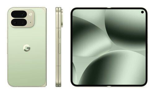 Google Pixel 10 Pro Fold 20.3 cm (8") Dual SIM Android 16.0 5G 16 GB 256 GB 5015 mAh Light Green