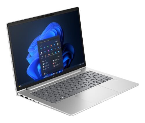 HP EliteBook 6 G1a Next Gen AI PC Copilot+ PC AMD Ryzen AI 5 340 Laptop 35.6 cm (14") WUXGA 24 GB DDR5-SDRAM 512 GB SSD Wi-Fi 6E (802.11ax) Windows 11 Pro Silver